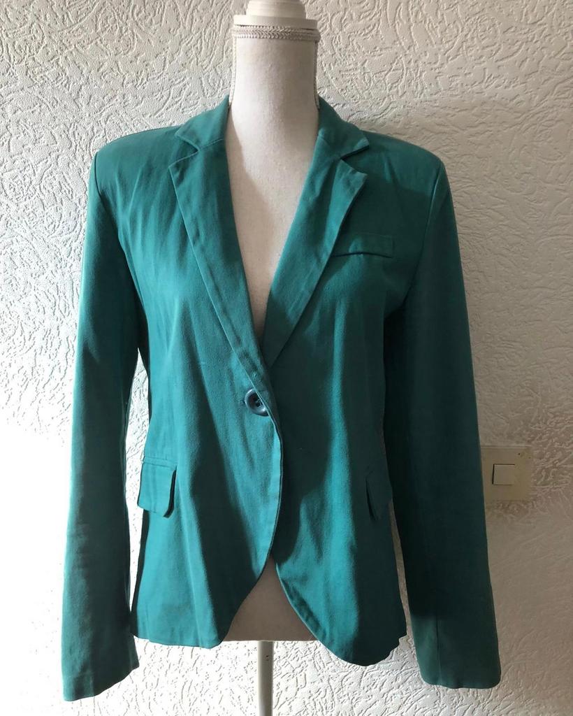 Maat M - JASJE VAN DANI DESIGN - groen, Kleding | Dames, Ophalen of Verzenden, Zo goed als nieuw, Maat 38/40 (M), Groen