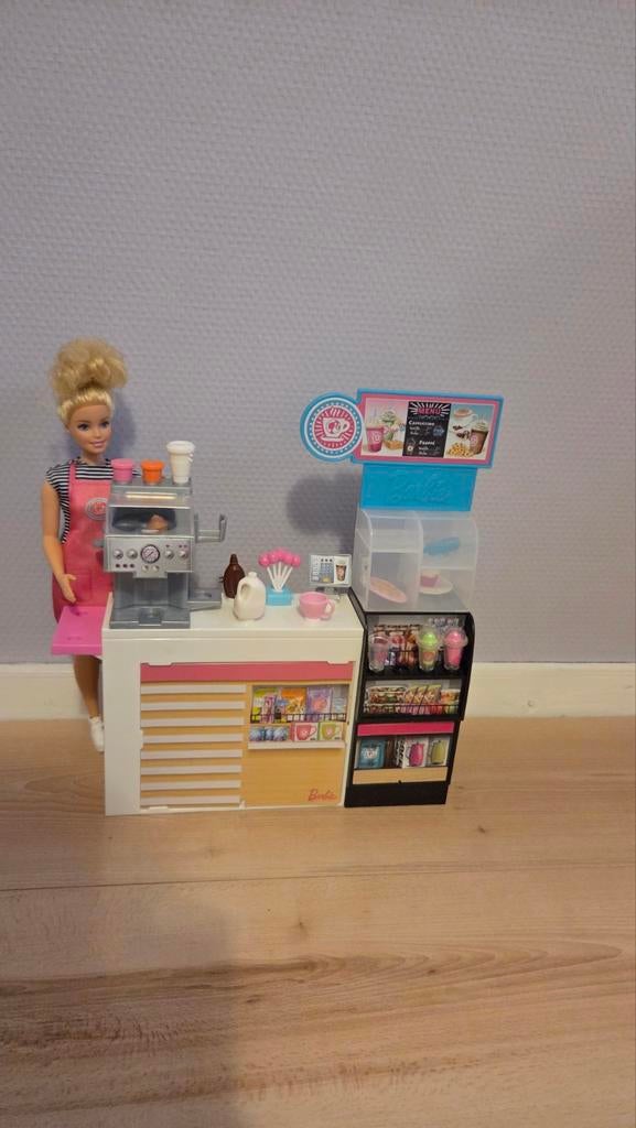 Barbie Koffieshop Speelset, Ophalen of Verzenden, Zo goed als nieuw