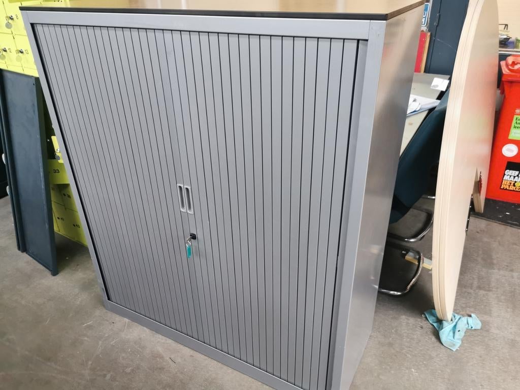 Aspa dossier/opberg/garagekast, Ophalen, Gebruikt, Met slot, Metaal