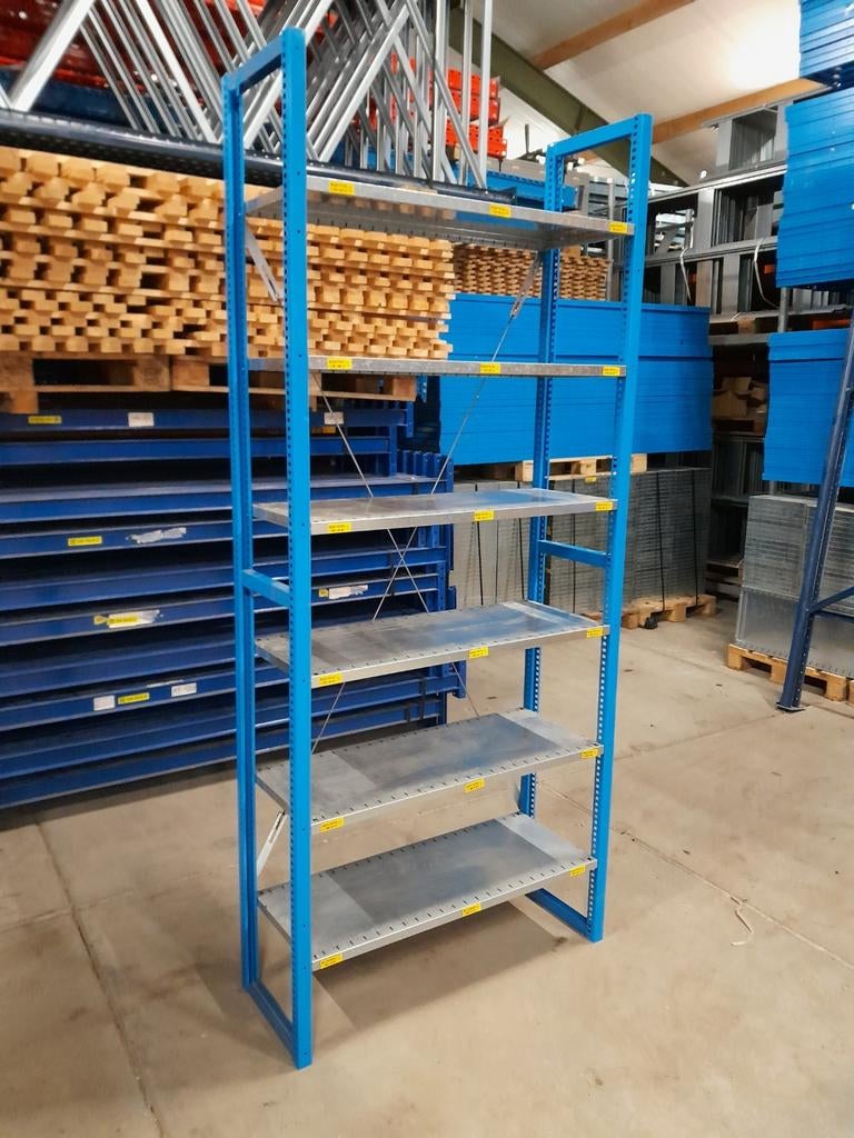 Grote partij SSI Schäfer magazijnstelling vanaf 5meter., Ophalen