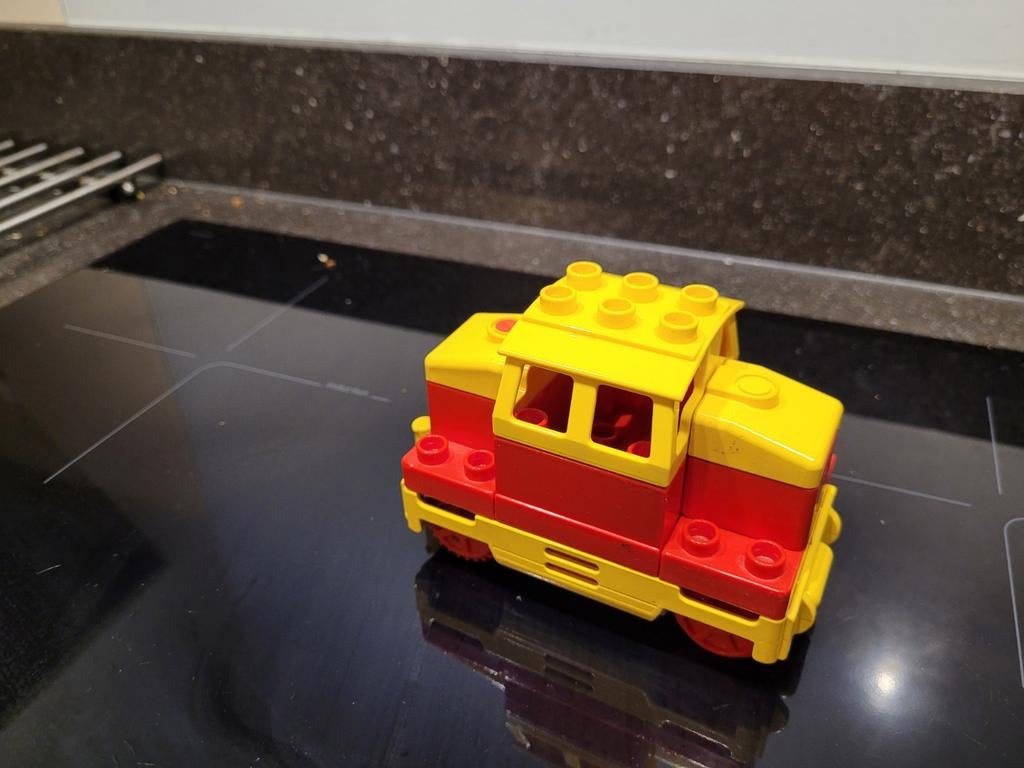 Duplo locomotief "Classic" 1995 in rood, met garantie, Kinderen en Baby's, Speelgoed | Duplo en Lego, Lego Systems A/S, Gebruikt