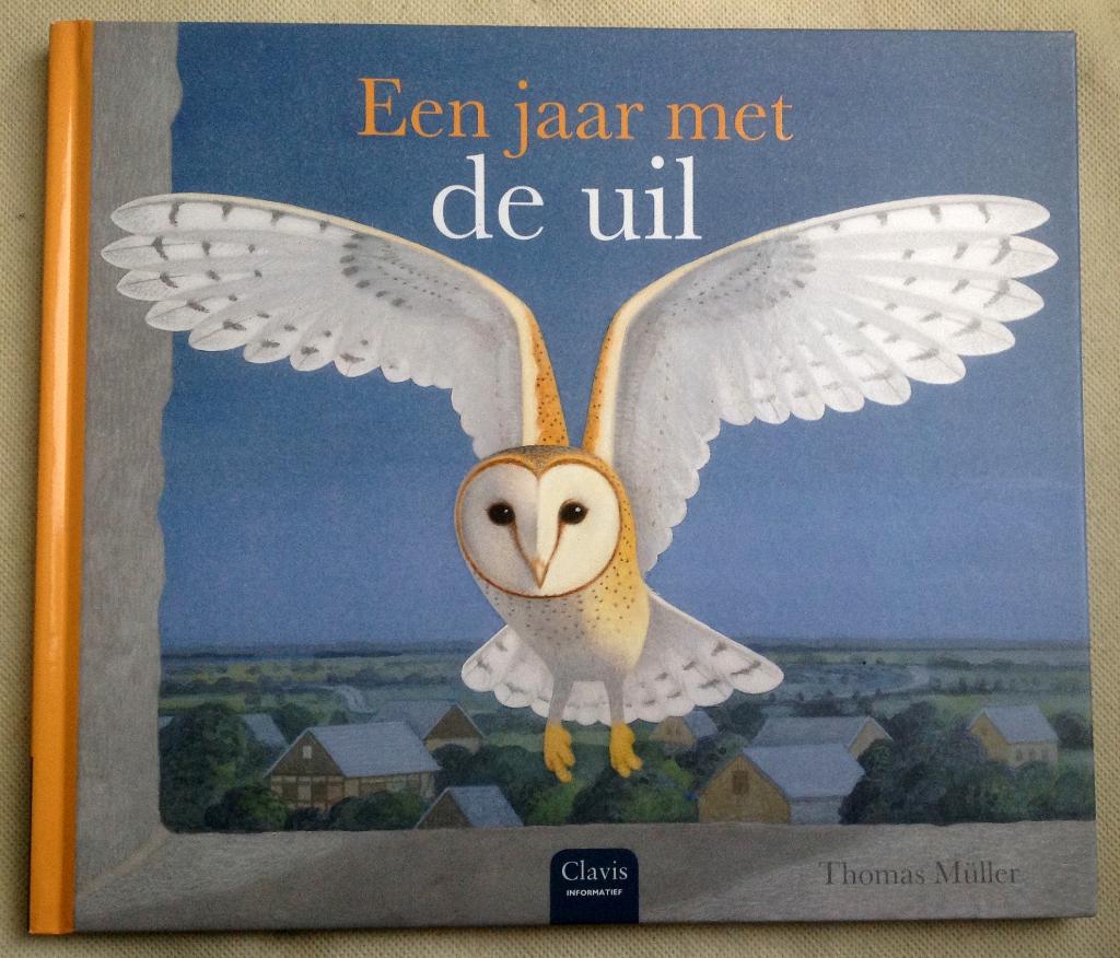 Een jaar met de uil  Thomas Muller, Ophalen of Verzenden, Zo goed als nieuw, Thomas Muller, Prentenboek
