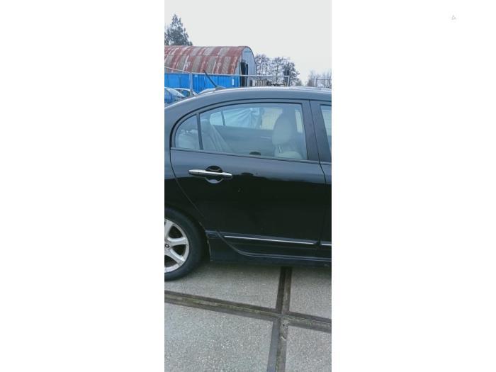 Portier 4Deurs rechts-achter van een Honda Civic (NH731PX), Honda, Gebruikt, -, Deur