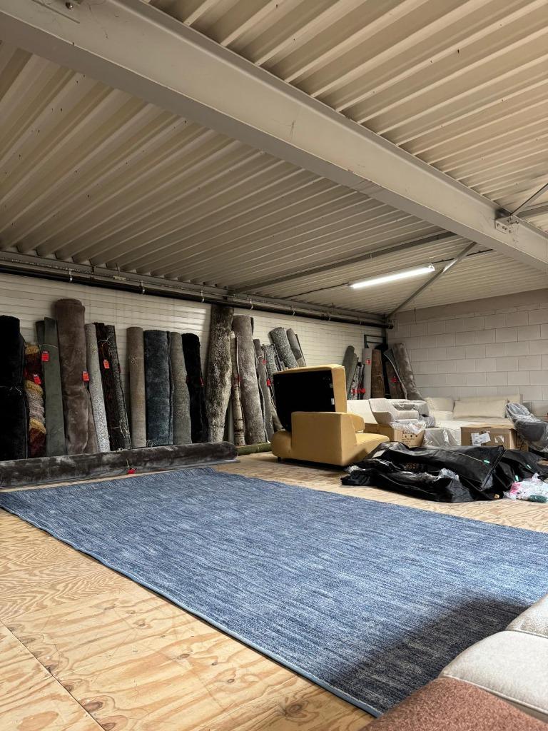 Vloerkleed Desso l Whoon | Meubilex l van €2443 voor €699, Ophalen, Blauw, 200 cm of meer, Zo goed als nieuw