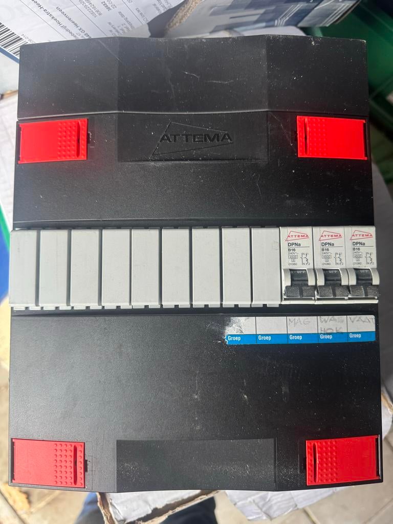 Te koop aangeboden: complete meterkasten, Ophalen of Verzenden, Gebruikt, Schakelaar