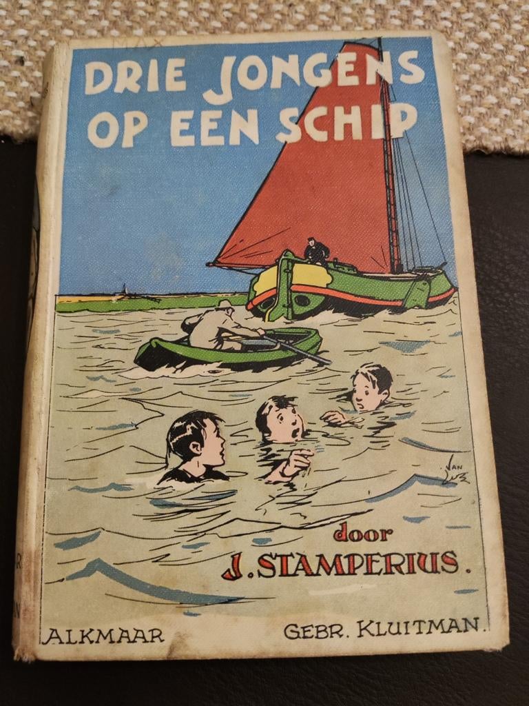 Drie jongens op een schip, Boeken, Ophalen of Verzenden, Gelezen