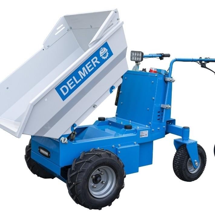 Elektrische dumper/kruiwagen Hydraulisch kiepen, Tuin en Terras, Kruiwagens, Ophalen of Verzenden, Nieuw