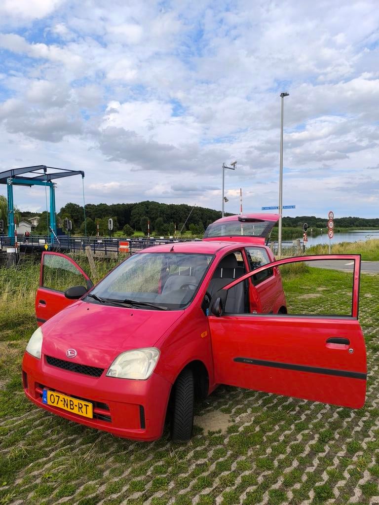 Daihatsu Cuore, Voorwielaandrijving, Stof, 600 kg, 989 cc