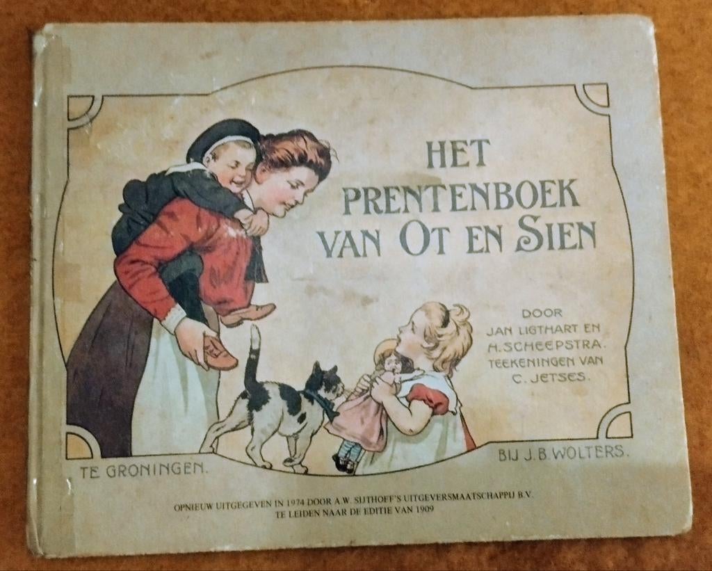 Het Prentenboek van Ot en Sien - Ligthart/Scheepstra 1974, Boeken, Prentenboeken en Plaatjesalbums, Gelezen, Prentenboek, Ophalen of Verzenden