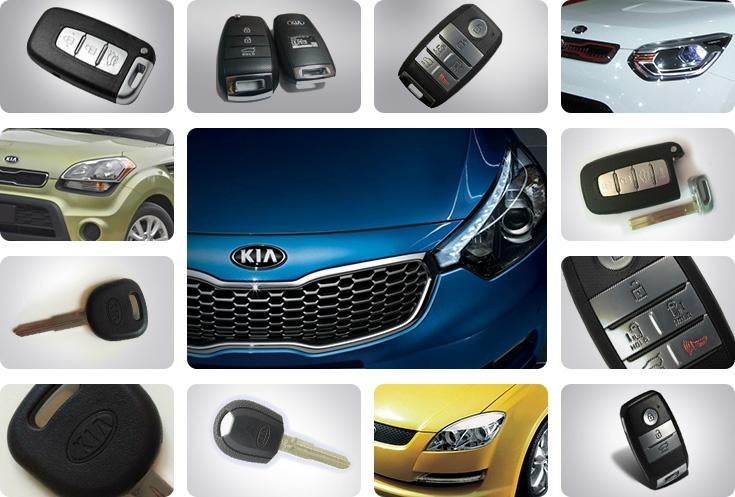 Kia extra autosleutel nodig of reparatie sleutel behuizing, Ophalen