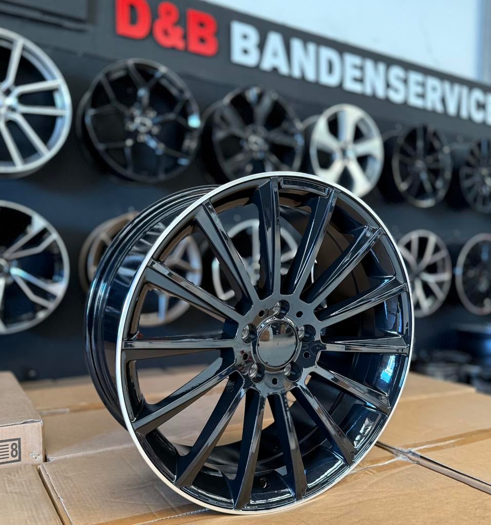 19 inch Amg look velgen 5x112 Mercedes a b c e cla gla vito, Auto-onderdelen, Banden en Velgen, 19 inch, Velg(en), Nieuw, Ophalen of Verzenden