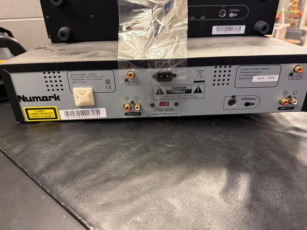 Numark MP302 Dubbele CD Speler - Professioneel, Gebruikt, ., ., .