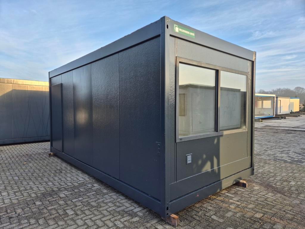Kantoorunit woonunit bouwkeet container, Zakelijke goederen, Machines en Bouw | Keten en Containers, Ophalen
