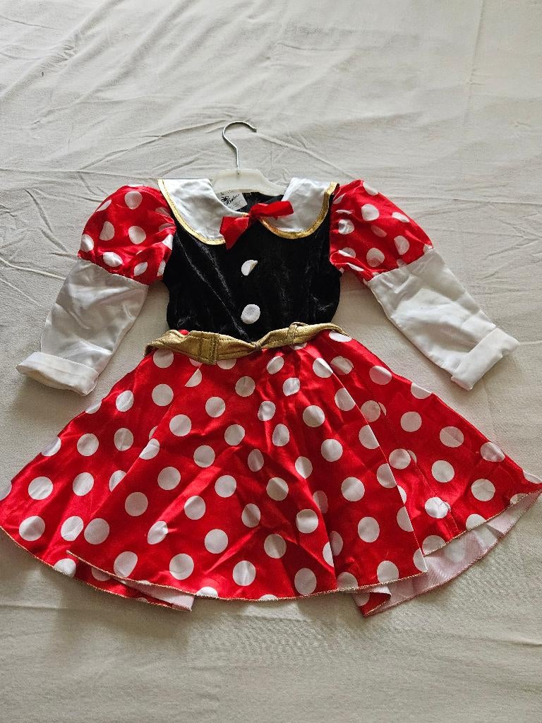 Mini mouse jurkje carnaval, Ophalen of Verzenden, Gebruikt, Meisje