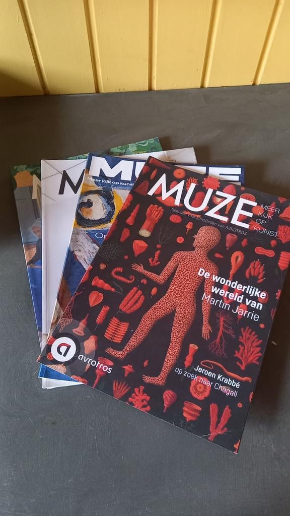 MUZE, kunsttijdschrift 6 jaargangen, Ophalen of Verzenden, Zo goed als nieuw