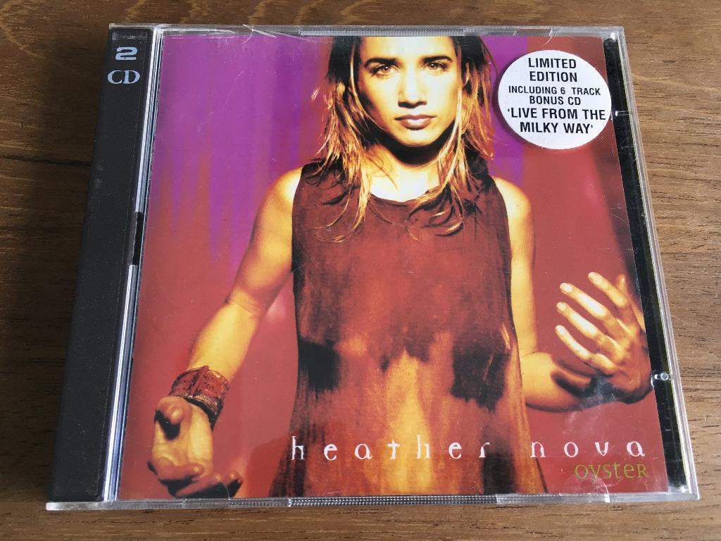 Cd Heather Nova Oyster incl Melkweg / MilkyWay Bonus Cd, Cd's en Dvd's, Cd's | Pop, Zo goed als nieuw, Ophalen of Verzenden