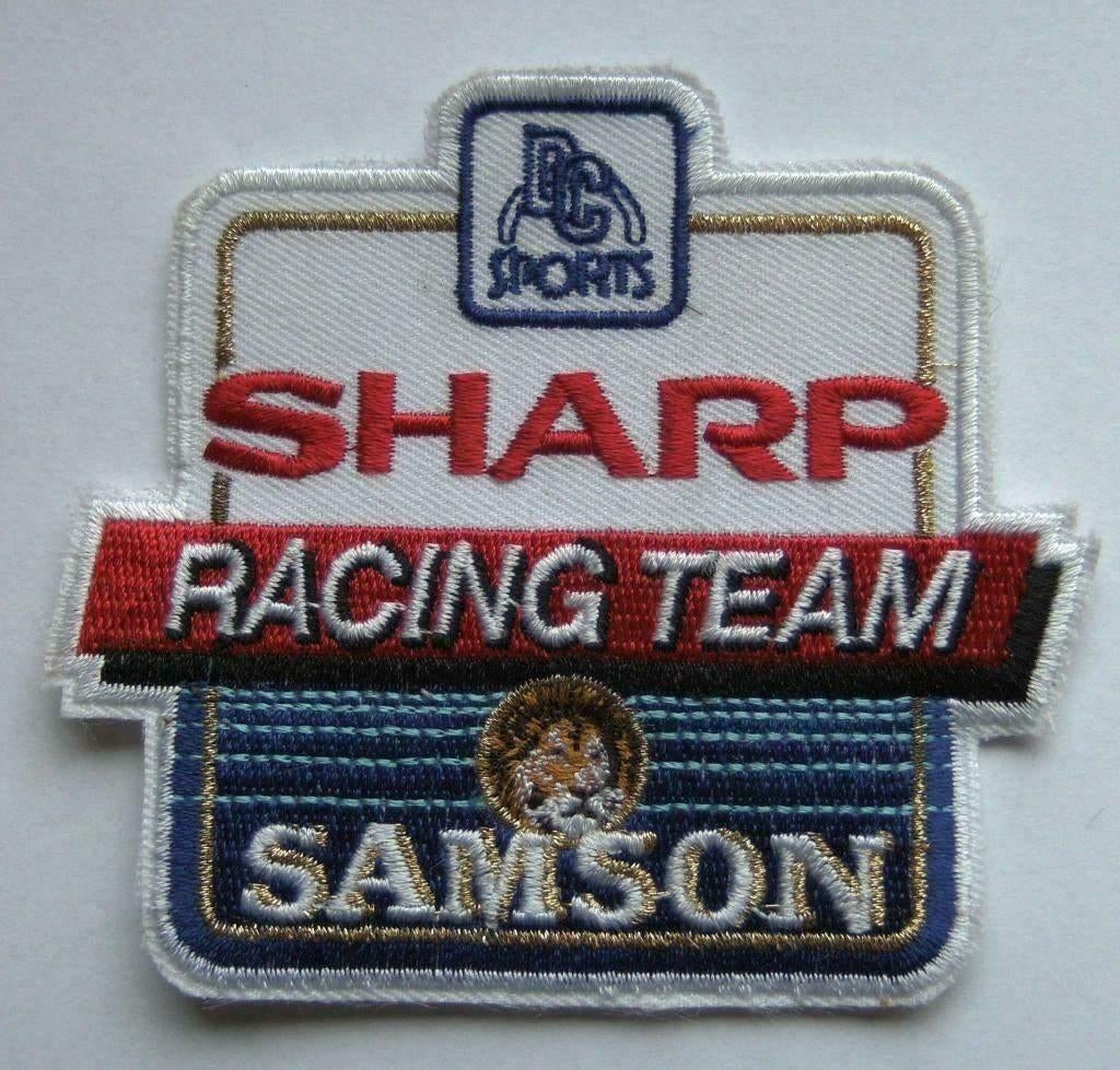 wilco zeelenberg Sharp Racing Team Samson patch badge, Ophalen of Verzenden, Nieuw, Motoren