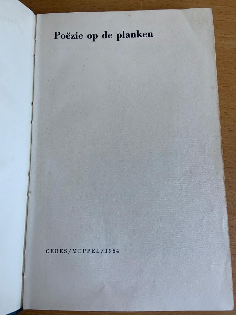 Poëzie op de planken, Boeken, Gedichten en Poëzie, Ophalen of Verzenden, Zo goed als nieuw