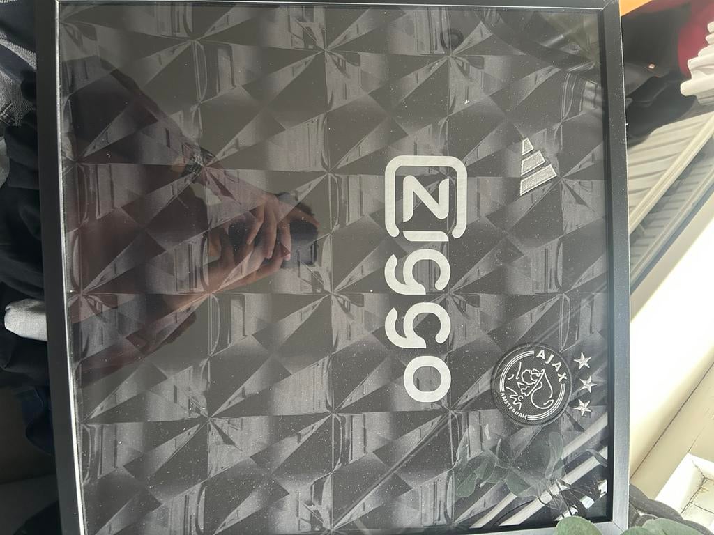 Gesigneerd jari litmanen shirt, ingelijst, Verzamelen, Sportartikelen en Voetbal, Ophalen of Verzenden, Nieuw