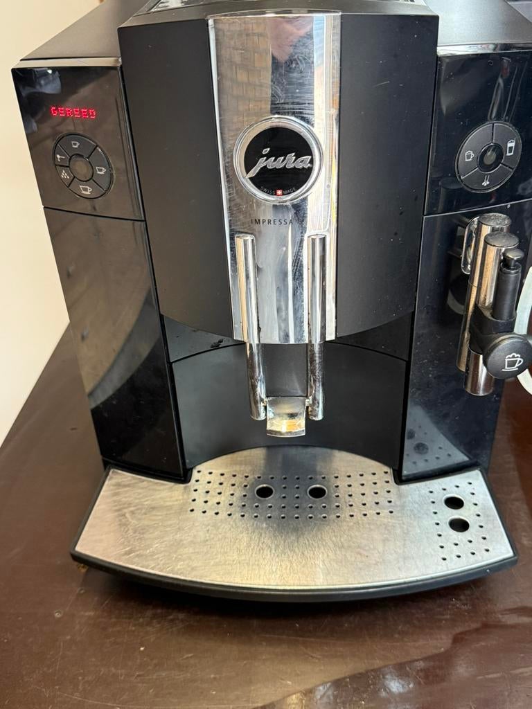 nette jura c9 one Touch piano black, Ophalen, Gemalen koffie, Gebruikt, 10 kopjes of meer