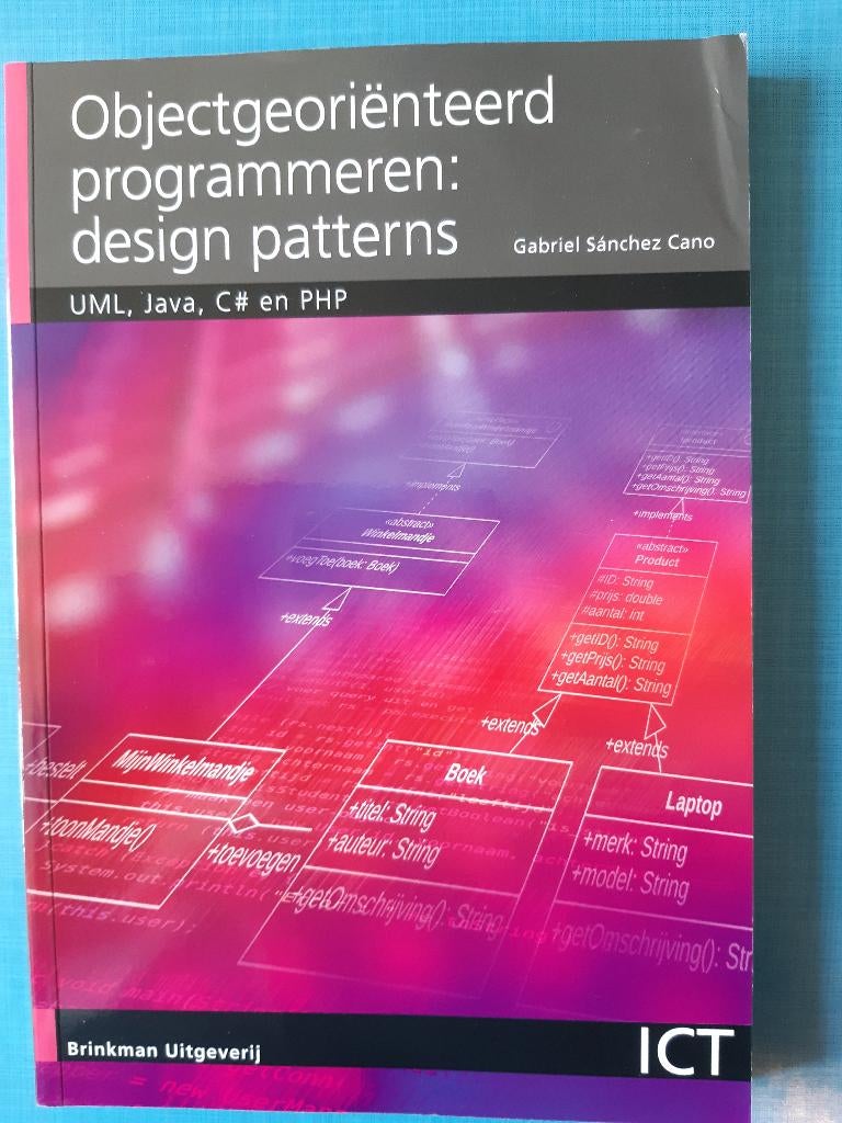 Objectgeoriënteerd programmeren: design patterns, Boeken, Ophalen, Zo goed als nieuw