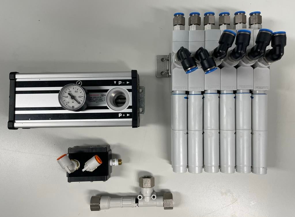 vacuum generator ejector pneumatiek Festo SMC vacuumpomp, Ophalen of Verzenden, Zo goed als nieuw