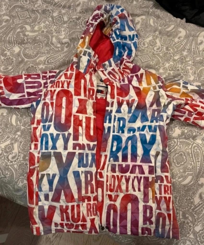 ROXY ski jas in NIEUW staat maat  140-164cm, Ophalen of Verzenden, Zo goed als nieuw, Meisje, Jas