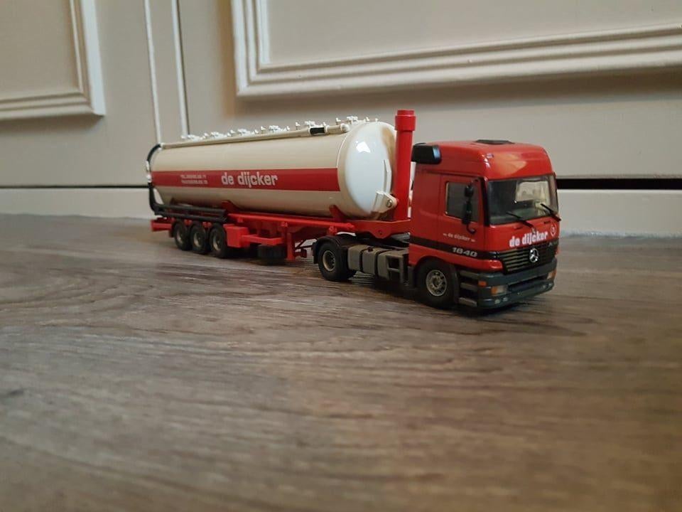 tekno mb actros de dijcker bulk, Ophalen of Verzenden, Zo goed als nieuw, Bus of Vrachtwagen, Tekno