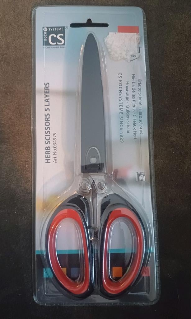 NIEUW CS Carl Schmidt Sohn: kruidenschaar (herb scissors), Ophalen of Verzenden, Nieuw