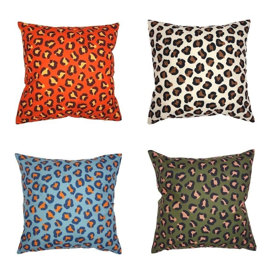 Kussenhoezen Luipaard Dierenprint diverse kleuren!, Dekussenkraam@gmail.com, Overige kleuren, Verzenden, De kussenkraam