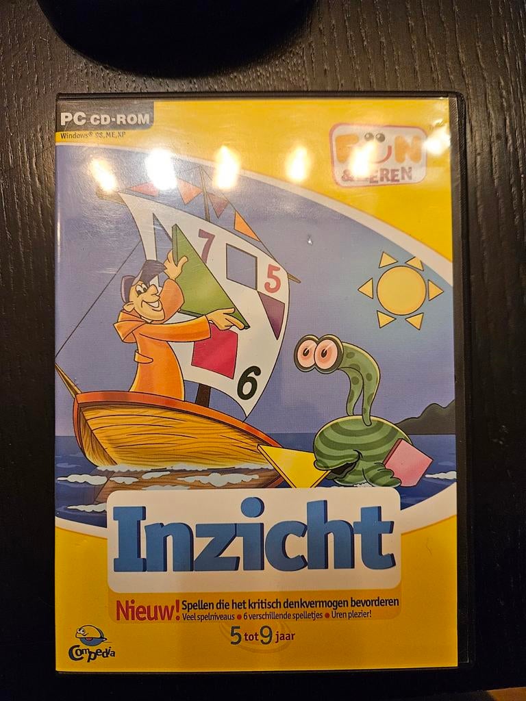 Inzicht PC CD-ROM - Educatief Spel voor Kinderen, Computers en Software, Ophalen of Verzenden