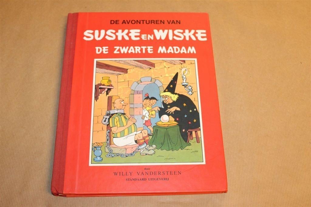 Suske en Wiske - De zwarte madam - Rode klassiek reeks, Boeken, Stripboeken, Eén stripboek, Ophalen of Verzenden, Zo goed als nieuw