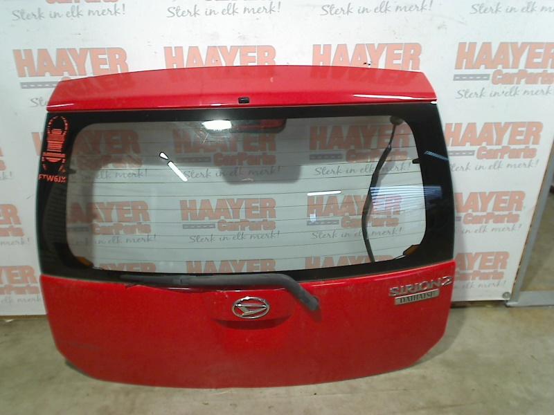 Achterklep Daihatsu Sirion 2 (M3) (2005-01/2013-06), Gebruikt, Daihatsu, Info@daihatsu.de, Ef D Teile Und Service GmbH