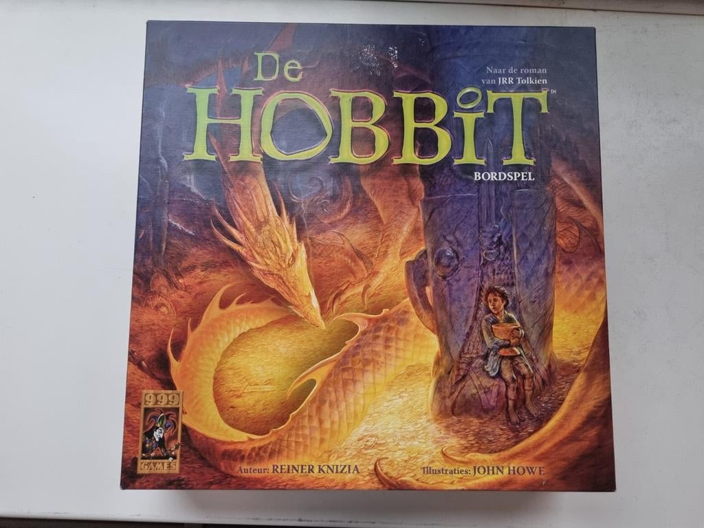 De Hobbit bordspel - Zelden gespeeld!, Vijf spelers of meer, Ophalen of Verzenden, Zo goed als nieuw, 999 Games