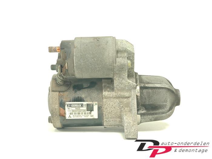 Startmotor van een Suzuki Alto