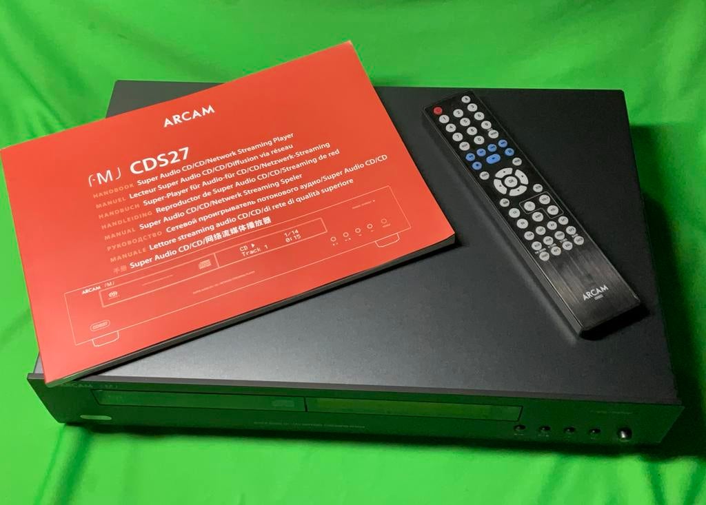Arcam CDS27 CD-speler/streamer - Topstaat! Met XLR uitgang, Ophalen of Verzenden, Zo goed als nieuw, Overige merken