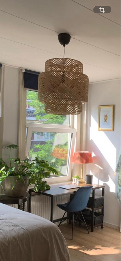IKEA SINNERLIG Lamp - Gebruikt, Goede Staat, Ophalen, Gebruikt, Hout, Minder dan 50 cm