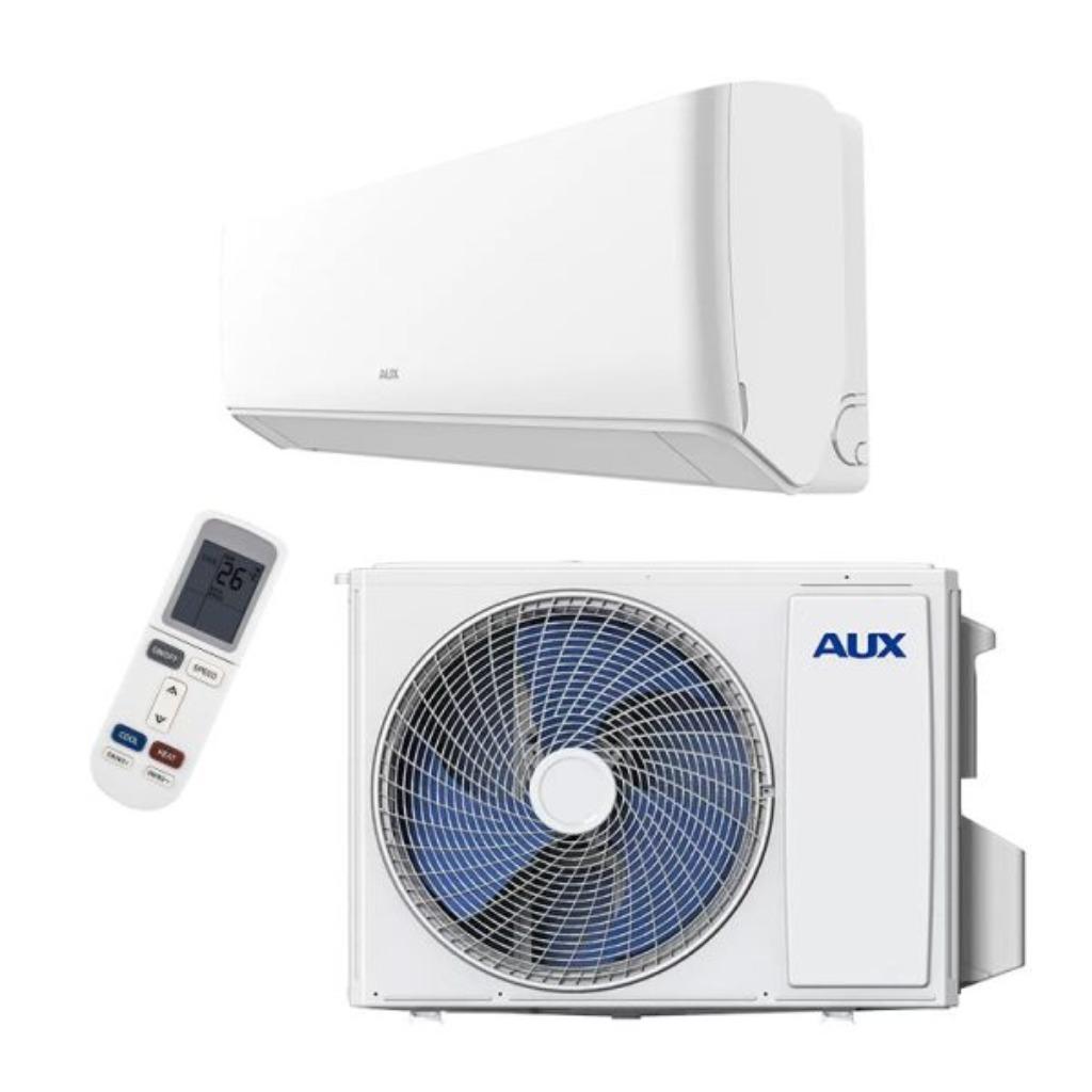 AUX 7.0 kW Airco Wit Deluxe incl. leidingpakket 3mtr + WiFi, Koelen en Ontvochtigen, Timer, Nieuw, 3 snelheden of meer
