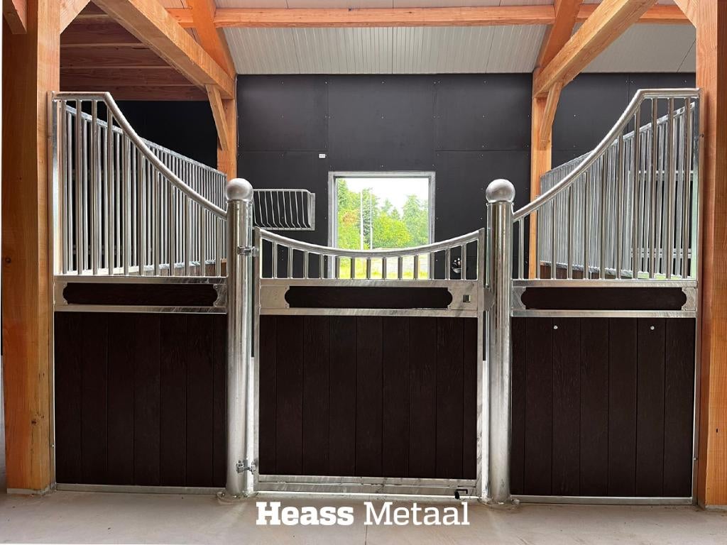 Paardenbox Voorwand Model F | Luxe | Diverse Maten | Nieuw, Weidegang, 4 paarden of pony's of meer