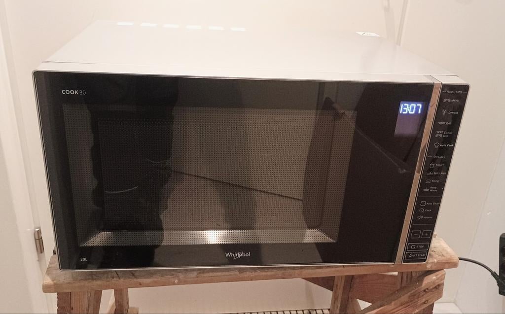 Whirlpool Mod. MWP 303 SB vrijstaande magnetron met grill, Verzenden, ., Grill, .