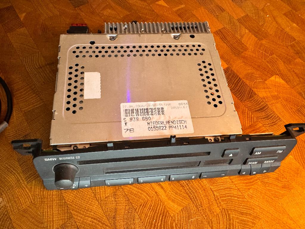 Originele BMW 318ci cabrio Autoradio/CD-speler, Ophalen of Verzenden, Gebruikt