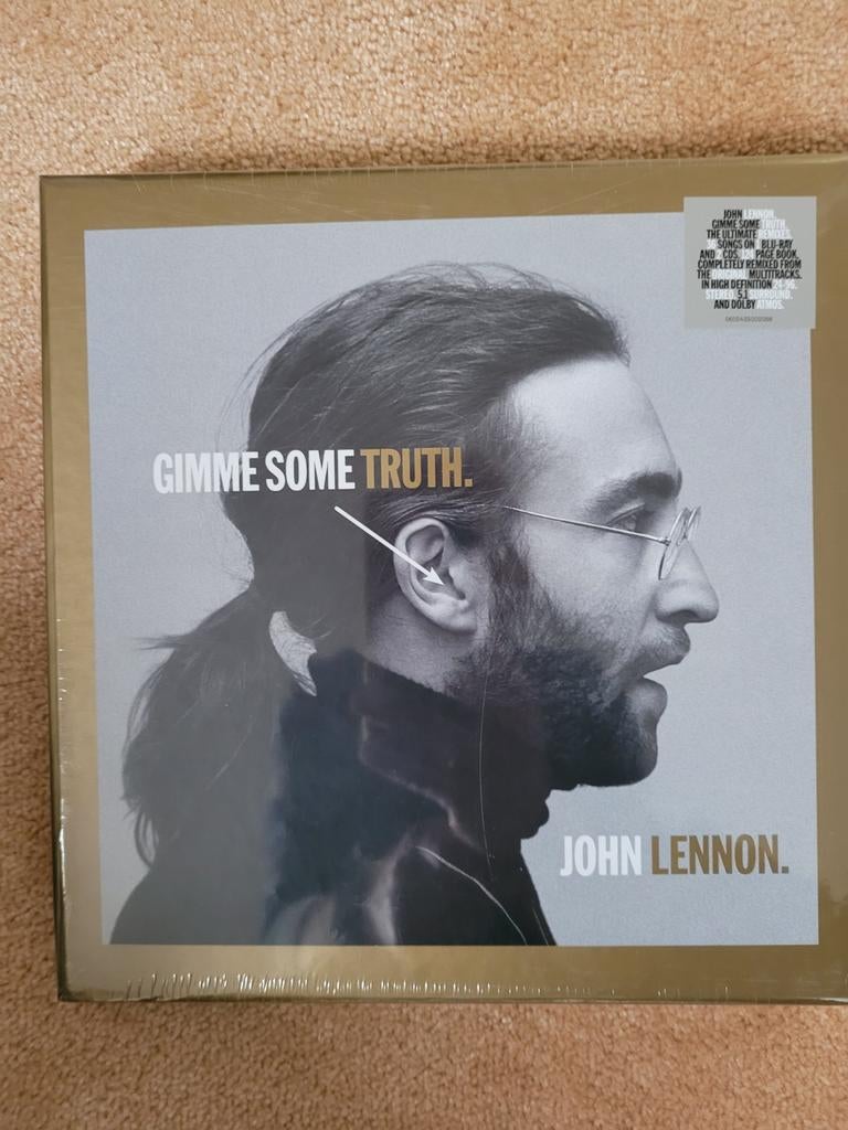 John Lennon  gimme some truth 2cd en 1 bluray, Ophalen of Verzenden, 2000 tot heden, Nieuw in verpakking, Overige formaten