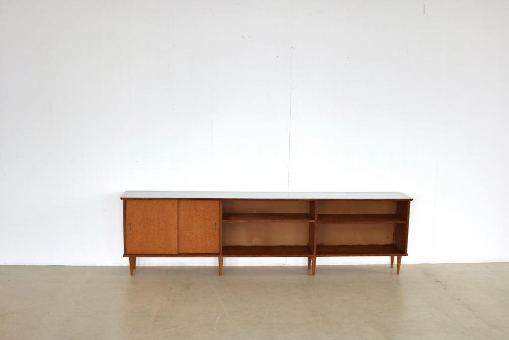 vintage tv-meubel | sideboard | dressoir | Nisse Naarden, Huis en Inrichting, Ophalen of Verzenden, Gebruikt, Overige houtsoorten