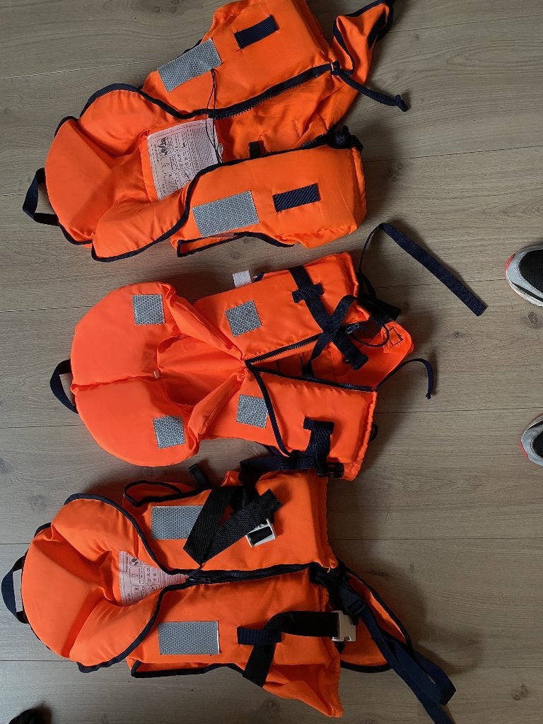 zwemvestjes, Ophalen, Zo goed als nieuw, Kind, Reddingsvest of Zwemvest