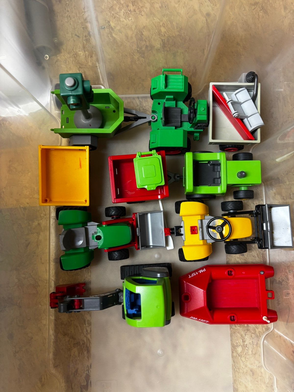 Partij playmobil, Ophalen, Gebruikt