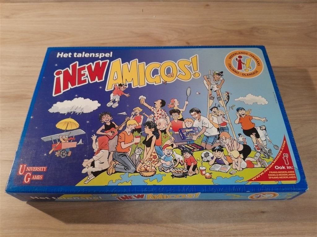 New Amigos - Het talenspel - Italiaans - Nederlands - s5880, Verzenden, Zo goed als nieuw