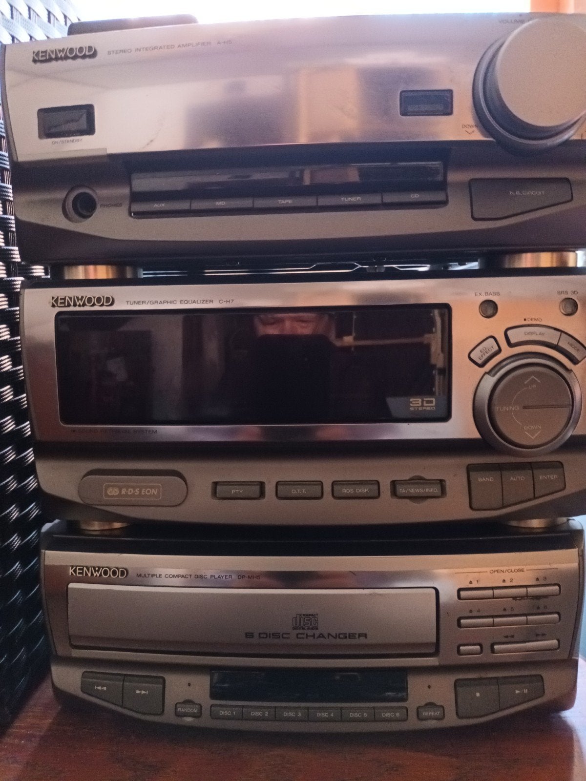 Kenwood stereotoren is kapot(kraakt) zonder boxen, Audio, Tv en Foto, Stereo-sets, Ophalen of Verzenden, Overige merken