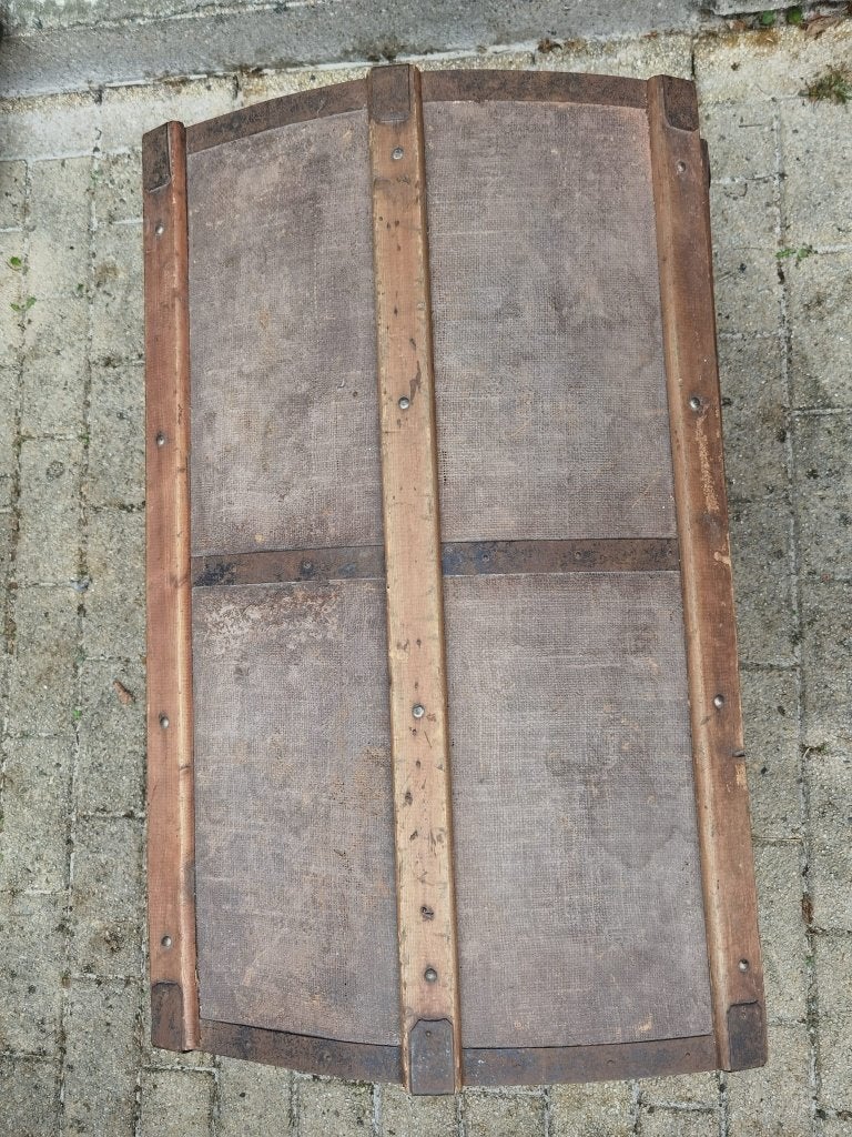 Vintage Dekenkist, Ophalen, Minder dan 50 cm, Gebruikt, 100 tot 150 cm