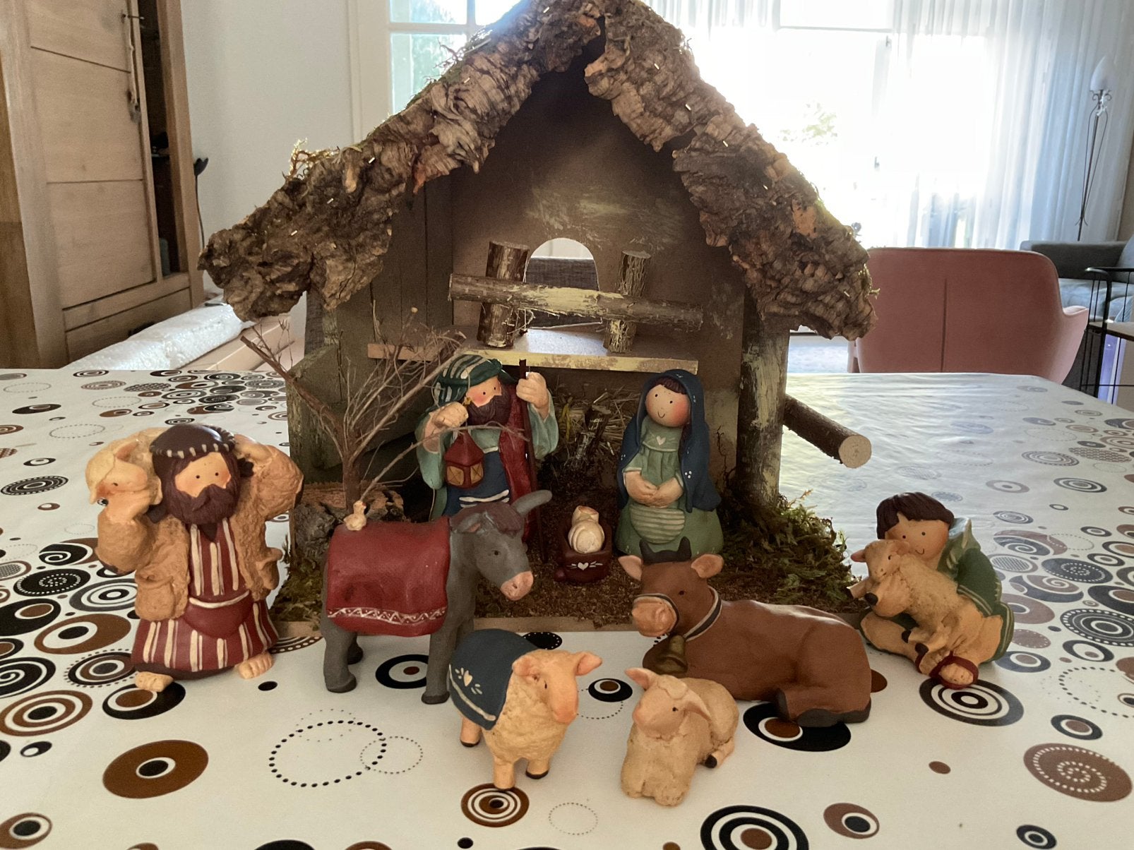 Kerststal Annekabouke, Ophalen of Verzenden, Zo goed als nieuw