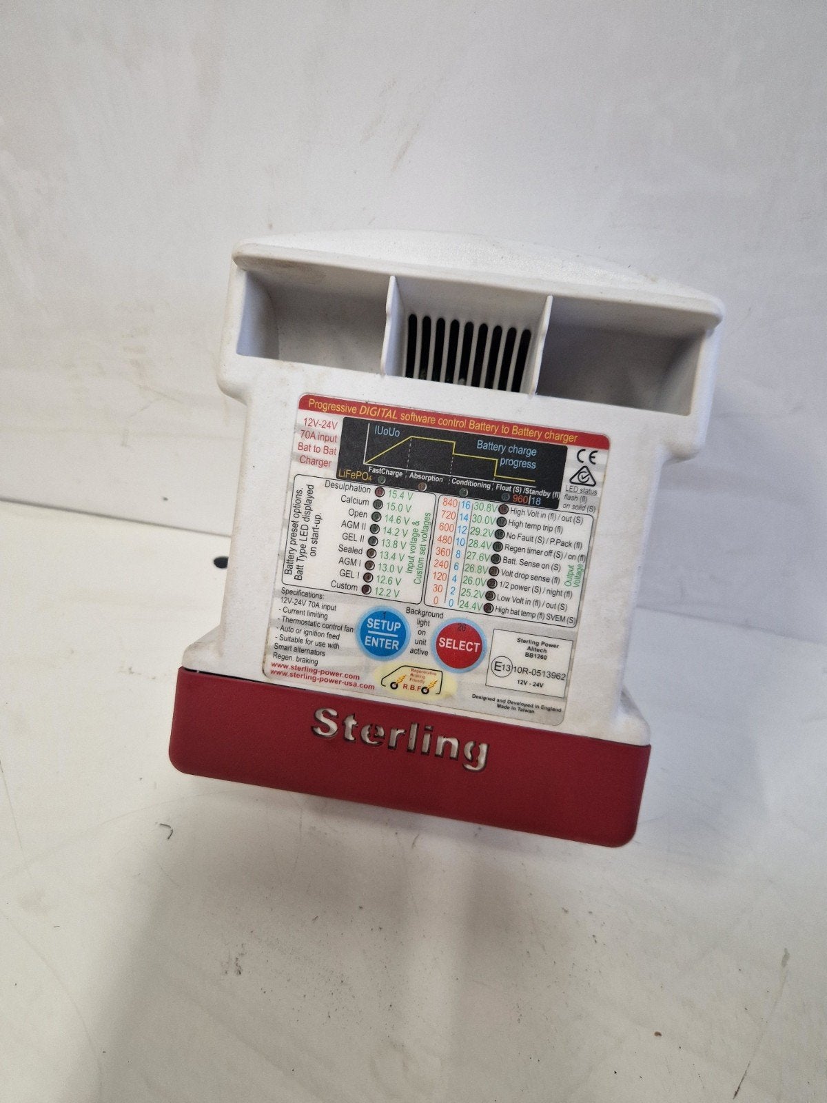 Sterling Power Pro Batt Ultra Accu naar Accu Lader 12V-24V, Ophalen of Verzenden, Nieuw